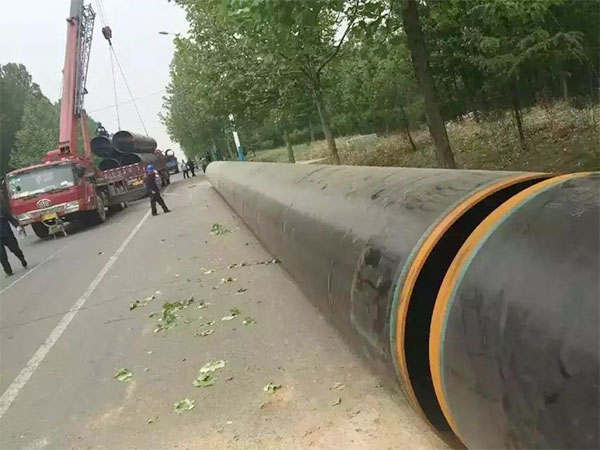 廊坊某供水公司与我公司签署环氧树脂粉末防腐钢管供应